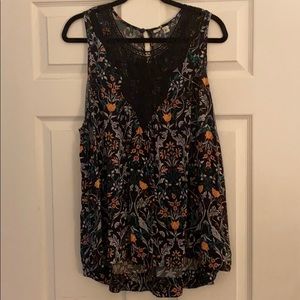 Melrose and Market floral tank